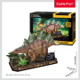 Cubic Fun - Puzzle 3D Stegosaurus 62 Piese Cubic Fun - 3
